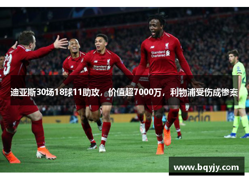 迪亚斯30场18球11助攻，价值超7000万，利物浦受伤成惨案